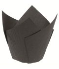 Caissette Tulipcup noire (x 200)