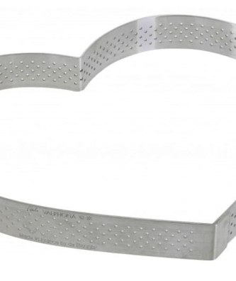 Cercle à tarte perforé inox