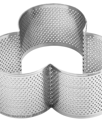 Cercle trèfle perforé