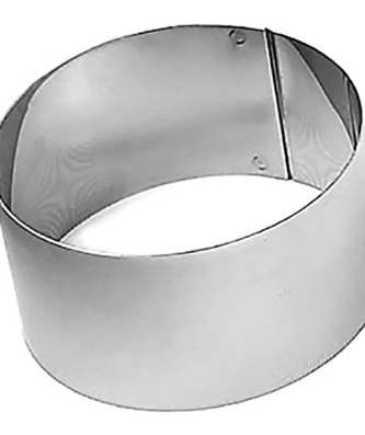 Cercle à vacherin inox