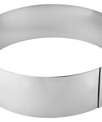 Cercle à vacherin inox