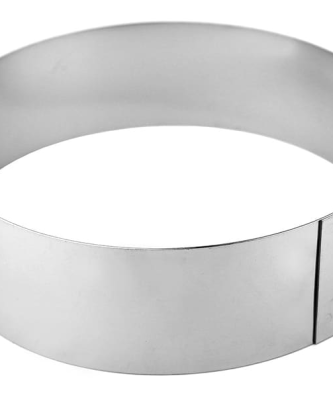 Cercle à vacherin inox