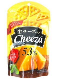 Glico Cheeza Cheddar Cheese Crackers