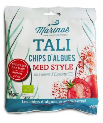 CHIPS D'ALGUES - TOMATE ET PIMENT D'ESPELETTE