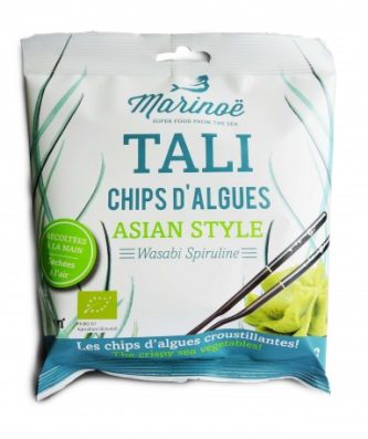 CHIPS D'ALGUES - WASABI SPIRULINE