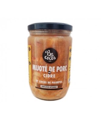 COCOS DE PAIMPOL - MIJOTÉ DE PORC AU CIDRE