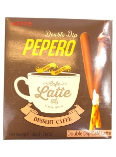 Lotte Double Dip Cafe Latte Pepero