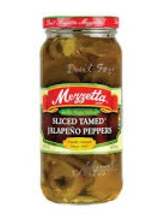 Sliced Tamed Jalapeno peppers