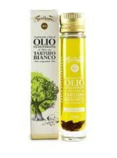 Organic Extra Virgin Olive Oil With White Truffle Slices