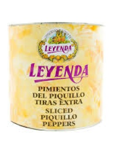 Sliced Piquillo Peppers 3kg
