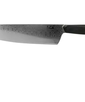 Xin Cutlery XinCore XC126 Black G10, Red Liners, Damascus, couteau de chef 21,5 cm