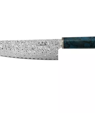 Xin Cutlery XinCraft XC132 couteau de chef érable spalté bleu queue broche 20 cm