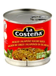 La Costeña Sliced Green Jalapeno Peppers - Short Dated