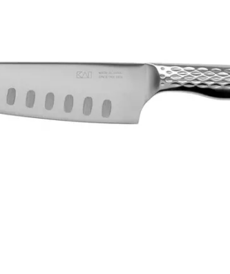 Kai Seki Magoroku Shoso santoku avec fossettes, 16,5 cm