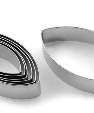 Découpoir ovale inox