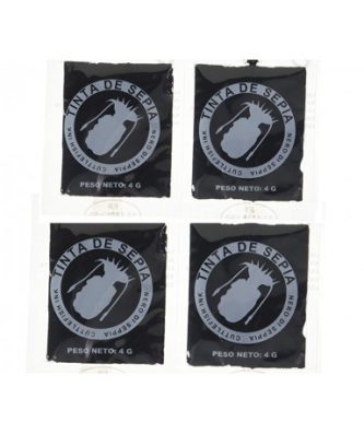 ENCRE DE SEICHE NATURELLE - LOT DE 4X4G