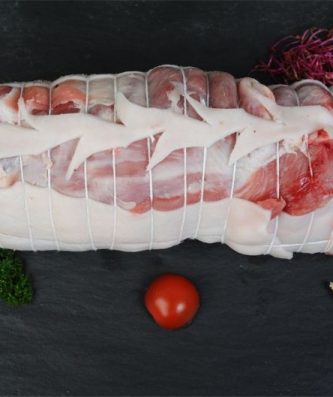 Epaule d'agneau sans os en rôti