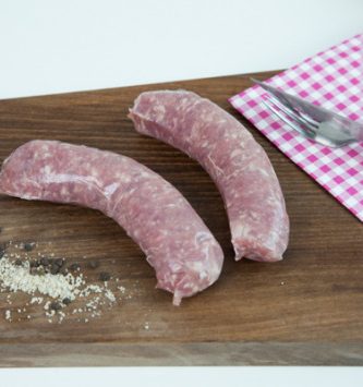 Saucisses de porc plein air