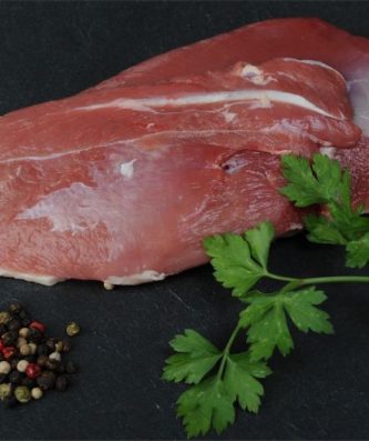 Filet de canard avec peau