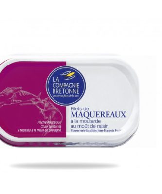 FILETS DE MAQUEREAUX À LA MOUTARDE AU MOÛT DE RAISIN