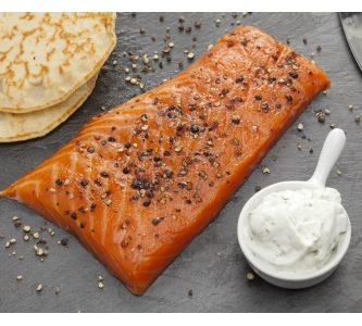 Fondant de saumon aux poivres 200g