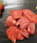 Fondue d'agneau coupé (gigot)