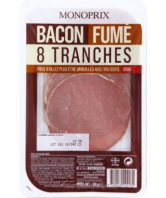 Bacon fumé