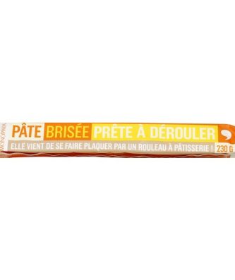 Pâte brisée prête à dérouler