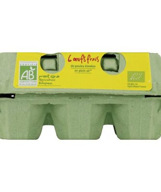 Oeufs frais moyen bio