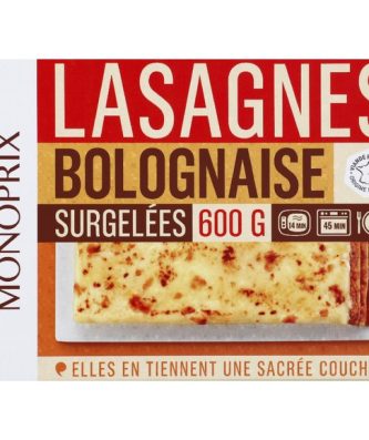 Lasagnes bolognaise