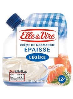 Crème légère épaîsse, 12% de matière grasse