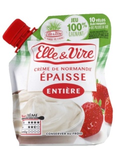Crème entière épaisse, 30% de matière grasse