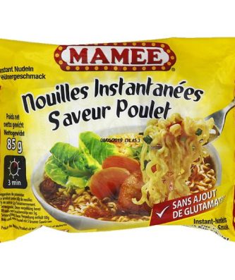 Oriental noodles, nouilles orientales assaisonnée à l'arôme de poulet