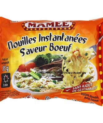 Oriental noodles, nouilles orientales assaisonnée à l'arôme de boeuf