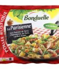 Poêlée La Parisienne aux pommes de terre, champignons de Paris e t lardons fumés, surgelée