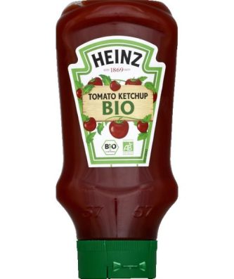 Tomato ketchup, certifié AB