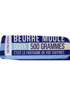 Beurre moulé doux