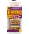 Madeleines longues aux oeufs frais