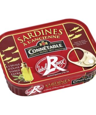 Filets de sardines bretonnes au citron et à l'huile d'olive vierge extra