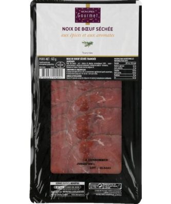 Noix de boeuf séchée aux épices et aux aromates