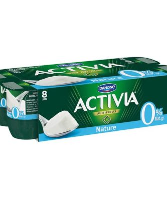 Spécialité laitière au bifidus, nature 0% Mat.Gr.