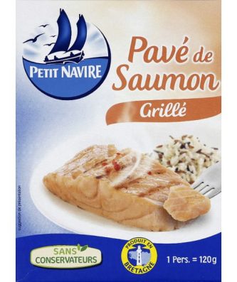 Pavé de saumon grillé. Sans conservateurs