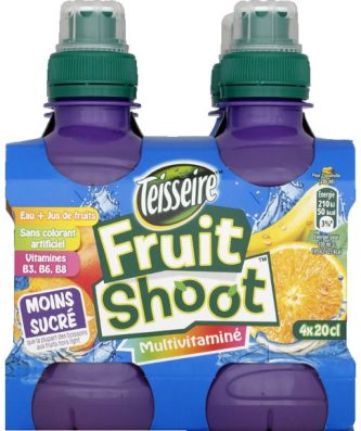 Boisson rafraîchissante aux fruits et à l'eau de source, multivitaminé