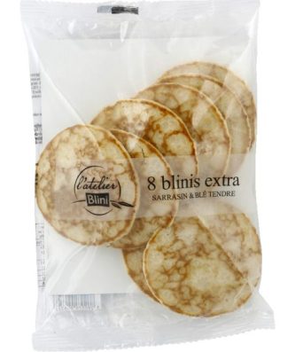 Blinis extra au ble tendre