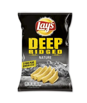 Chips lay's deep ridged nature 120g