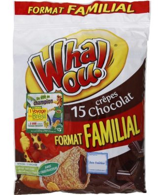 Crêpes au chocolat, format familial