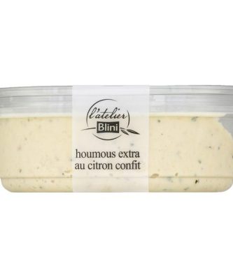 Houmous au citron confit