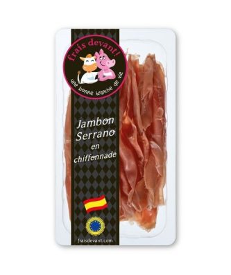 Chiffonnade de jambon serrano