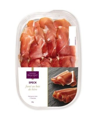 Speck fumé au bois de hêtre