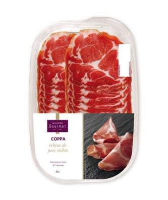 Coppa échine de porc sèche